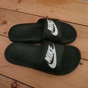 Nike Black Slide Sandals